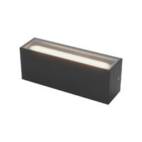 LIMAS AP LED 2x20W DALI IP65 CCT 2700K-3000K SBK (5.1.2) 300MM