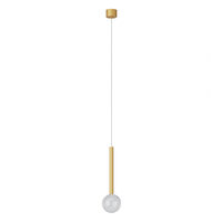 BOLLA SU LED 8W 2700K/3000K MATT GOLD (1)(5.1.2) TRIAC