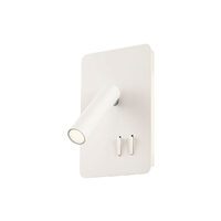 QUDA AP LONG LED 1x6W+1x3W 2700K  WH(5.1.2)