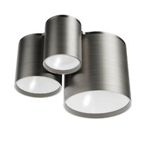 HERA PL(3) LED 31W 2700K/3000K FOGGY NICKEL (5.1.2) TRIAC