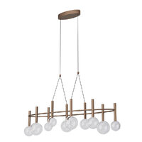 BOLLA SU LED 44W 2700K/3000K COFFEE (10)(4.1.2) TRIAC