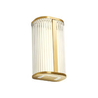 RIGO AP LED 1X12W 3000/4000K IP44 BRASS (5.1.2)