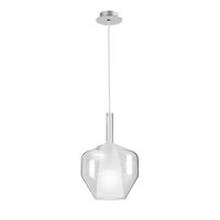 TRESOR SU 1X42W E27 D200*H300 CLEAR/CHROME(5.1.1)