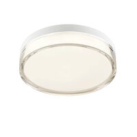 FRISBI PL LED 12W 3000K/4000K D230 IP44  WH(5.6)