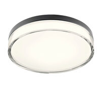 FRISBI PL LED 18W 3000K/4000K D280 IP44  BK(5.1.2)
