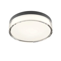 FRISBI PL LED 12W 3000K/4000K D230 IP44  BK(5.6)