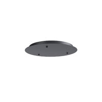 CANOPY RD D350 3 PENDANTS SAND BLACK