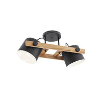 POOH PL 2x42W E27 BK (4.1.1)