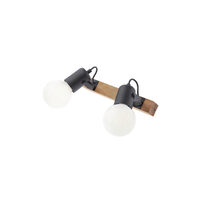 TAFFI AP 2x42W E27 BK (5.6)