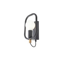 AERIS AP 1x42W E27  BK (5.6)