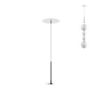 BILIA SU KIT  recessed (driver included max.30W) IP44 CH old-130mm (5.6)