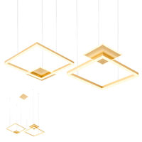 SIGUA SU LED SQ 137W 3000K GD (4.1.2)